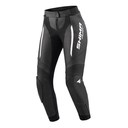 Kombinezon motocyklowy dwuczęściowy damski SHIMA MIURA 2.0 BLACK/WHITE czarny biały