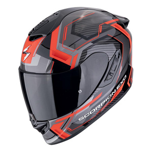 Kask motocyklowy SCORPION EXO-1400 EVO II AIR LINART BLACK/RED czarny czerwony
