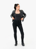 Damskie jeansy motocyklowe Shima FLEXX czarny