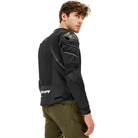 Kurtka motocyklowa tekstylna Shima MESH PRO 2.0 czarny