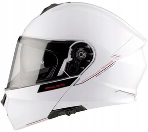 Kask motocyklowy MT GENESIS SV SOLID GLOSS PEARL WHITE biały