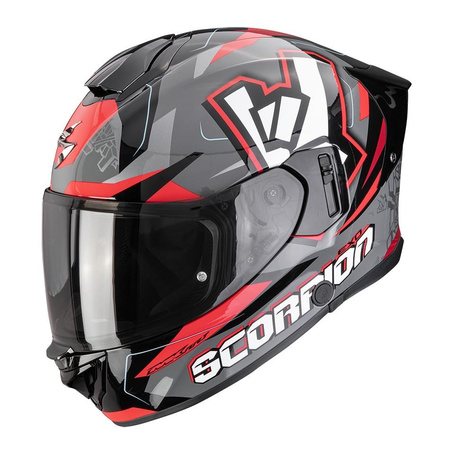 Kask integralny SCORPION EXO-530 AIR ROK GREY/BLACK/RED szary czarny czerwony