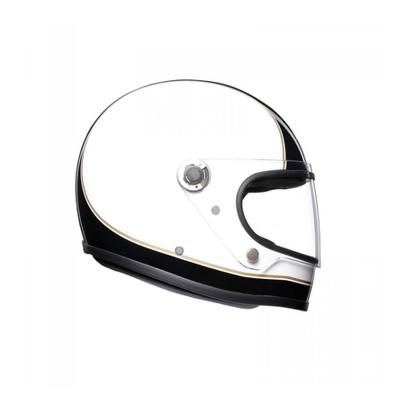 Kask motocyklowy AGV X3000 SUPER BLACK/WHITE biały czarny