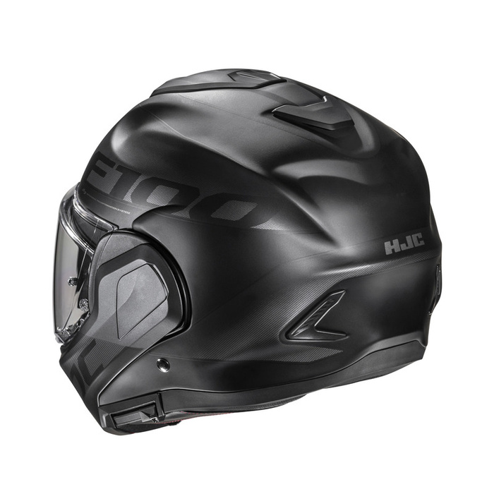 Kask motocyklowy HJC F100 Hetal czarny