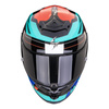 Kask motocyklowy SCORPION EXO-R1 EVO AIR BLAZE BLACK/BLUE/RED czarny niebieski czerwony