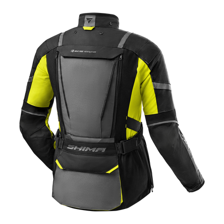 Damska kurtka motocyklowa tekstylna miejska Shima HERO 2.0 fluo