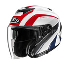 Kask motocyklowy HJC I31 Reno biały/czerwony