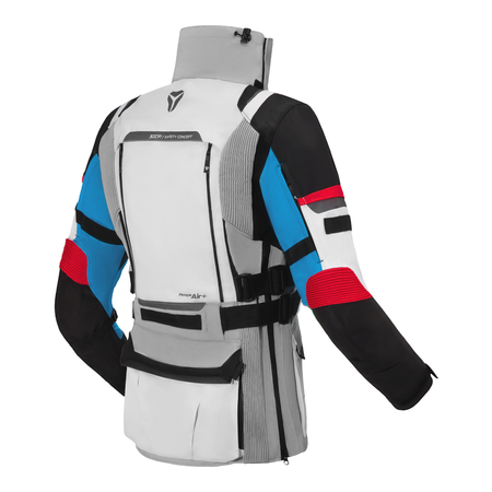 Kurtka motocyklowa damska SECA ARRAKIS III LADY GREY/BLUE/RED szary niebieski czerwony