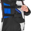 Kurtka motocyklowa SHIMA DUNE BLUE czarny szary niebieski