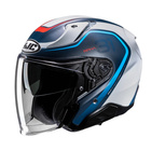 Kask motocyklowy otwarty HJC RPHA 31 Kouv czarny/srebrny