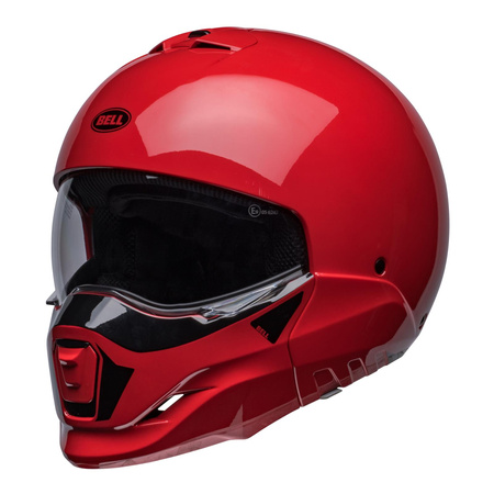 Kask motocyklowy BELL Broozer Duplet czerwony