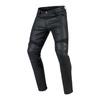 Jeansy motocyklowe OZONE RUSTY WAXED czarne