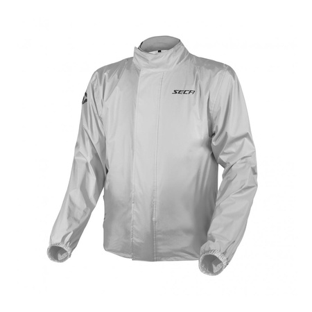 Kurtka przeciwdeszczowa motocyklowa SECA TYPHOON FLASH srebrny