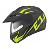 Kask motocyklowy SCHUBERTH E1 ECE TUAREG YELLOW czarny grafitowy żółty fluo