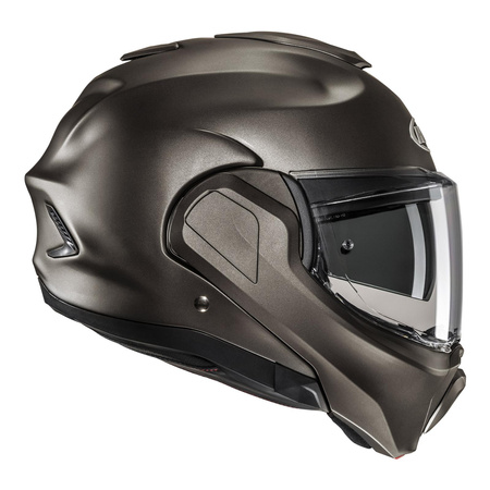Kask motocyklowy HJC F100 Solid Semi tytanowy mat