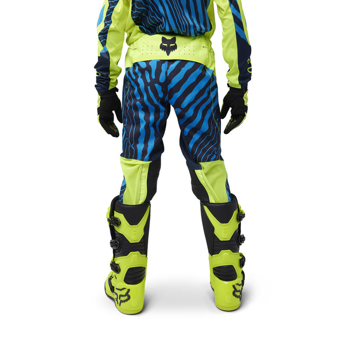 Spodnie motocyklowe dziecięce FOX Junior Flexair Impression Fluorescent Yellow