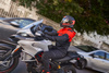 Kurtka motocyklowa tekstylna miejska Shima DRIFT czerwony