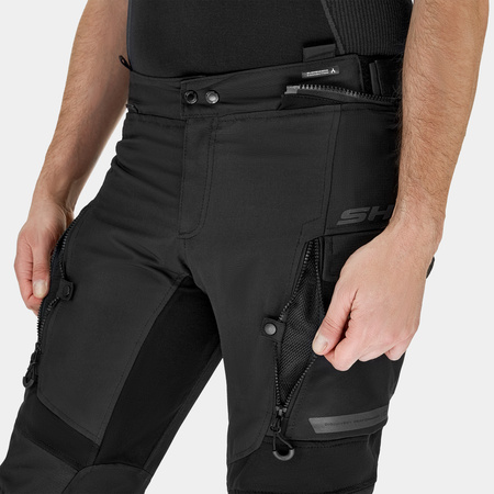 Spodnie motocyklowe SHIMA DUNE BLACK czarny