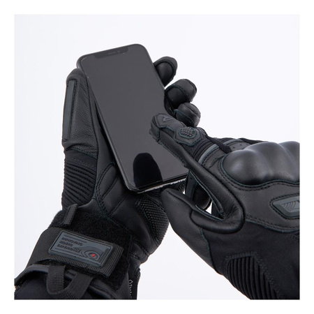 Rękawice motocyklowe turystyczne Rebelhorn RANGE czarny