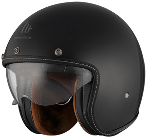 Kask motocyklowy MT LE MANS 2 SV S SOLID GLOSS BLACK czarny