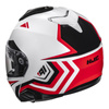 Kask motocyklowy HJC I71N Tricus biały/czerwony