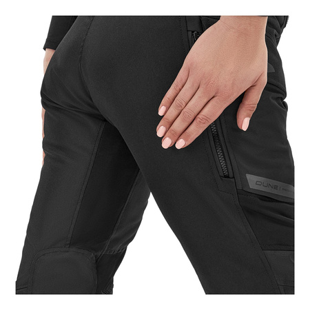 Spodnie motocyklowe damskie SHIMA DUNE LADY BLACK czarny