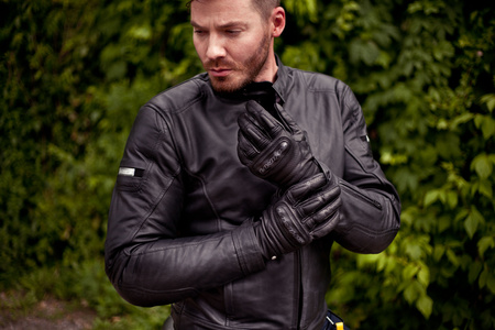Rękawice motocyklowe miejskie Shima CALIBER czarny