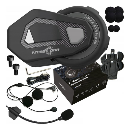 Interkom Bluetooth FreedConn T-MAX S V4 PRO Pojedynczy