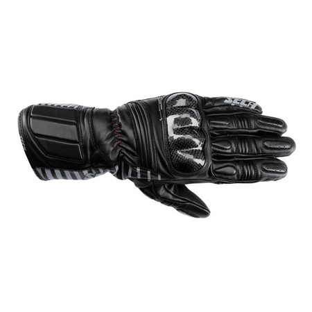 Rękawice motocyklowe damskie SECA MERCURY IV LADY BLACK czarny