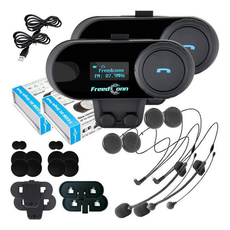 Interkom motocyklowy uniwersalny FreedConn T-COM SC V3