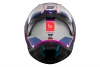 Kask motocyklowy MT STINGER 2 TRON WHITE/PINK/BLUE