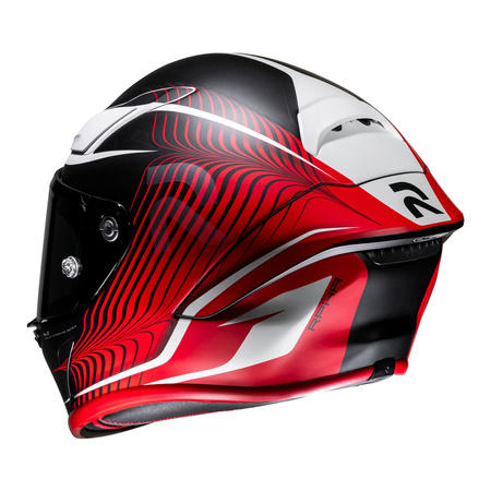 Kask motocyklowy integralny sportowy HJC RPHA 1 Lovis czarny/czerwony