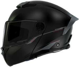 Kask motocyklowy MT ATOM 2 SV SOLID MATT BLACK czarny mat