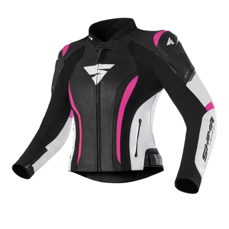 Kombinezon motocyklowy dwuczęściowy damski SHIMA MIURA 2.0 PINK czarny biały różowy