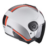 Kask motocyklowy SCORPION EXO-CITY II VEL GREY/RED szary czerwony