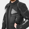 Kurtka motocyklowa SHIMA TRACKER BLACK czarny