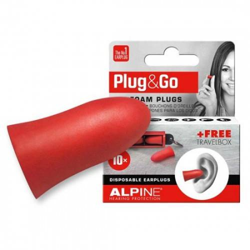 Zatyczki do uszu Alpine Plug&Go (10 szt.)