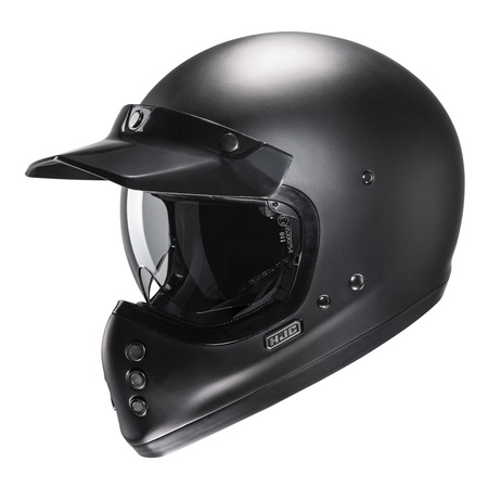 Kask motocyklowy integralny custom cruiser HJC V60 matowy czarny