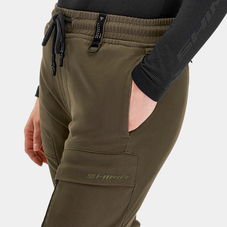 Spodnie jeans damskie SHIMA JOGGSY LADY KHAKI zielony