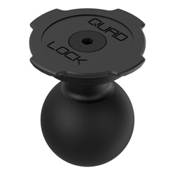 Adapter QUAD LOCK z 1" kulką standard Ram Mount czarny
