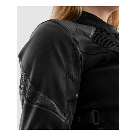 Damska kurtka motocyklowa tekstylna Rebelhorn JAX czarny