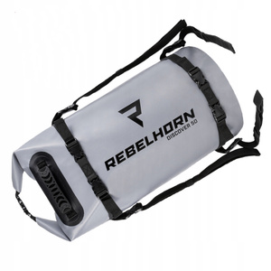 Torba/rollbag motocyklowa Rebelhorn DISCOVER 50L szary