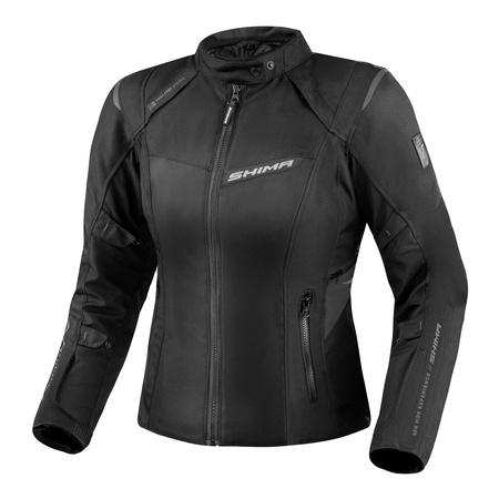 Damska kurtka motocyklowa tekstylna Shima RUSH 2.0 czarny