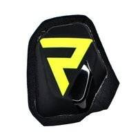 Slidery motocyklowe kolan na rzepy Rebelhorn czarny-żółtyfluo