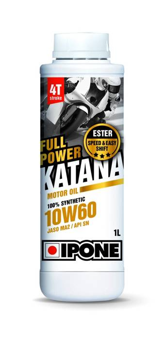 Ipone Full Power Katana 10W60 – Wysokowydajny Olej Silnikowy, 1L