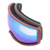 Gogle Snowboardowe IMX Peak Purple Matt/Black - Szyba Podwójna Blue Irridium + Brown