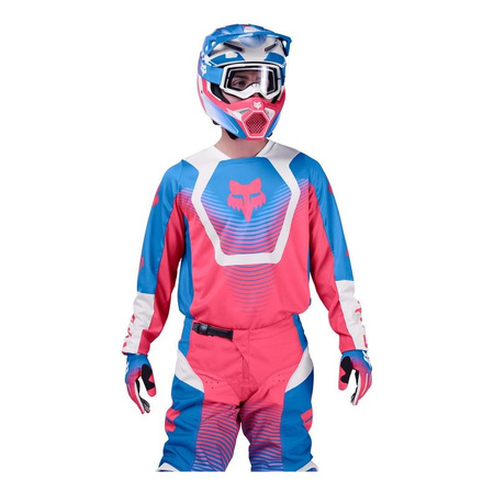 Bluza motocyklowa cross FOX 180 COLLECT BLUE/PINK niebieski różowy