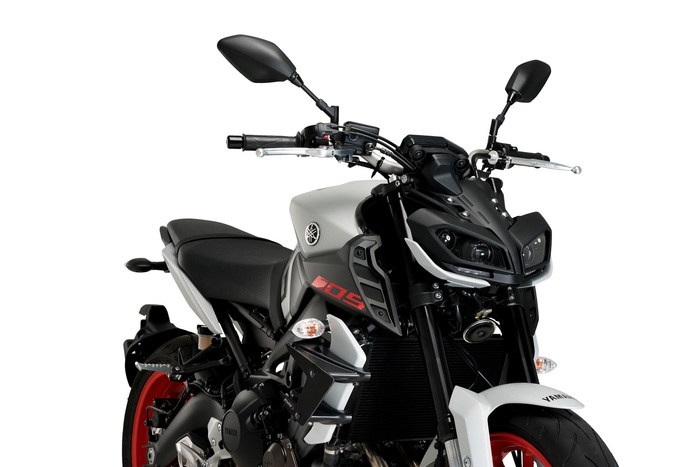 Boczne spoilery dociskowe do Yamaha MT-09 17-20 Czarny