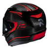 Kask motocyklowy integralny HJC RPHA 12 Carbon Keres czarny/czerwony