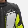 Kurtka motocyklowa SHIMA DUNE FLUO czarny szary żółty fluo